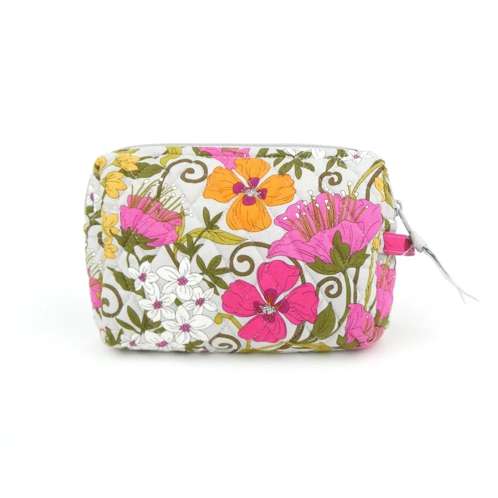Vera Bradley Tea Garden Medium Cosmetic Case